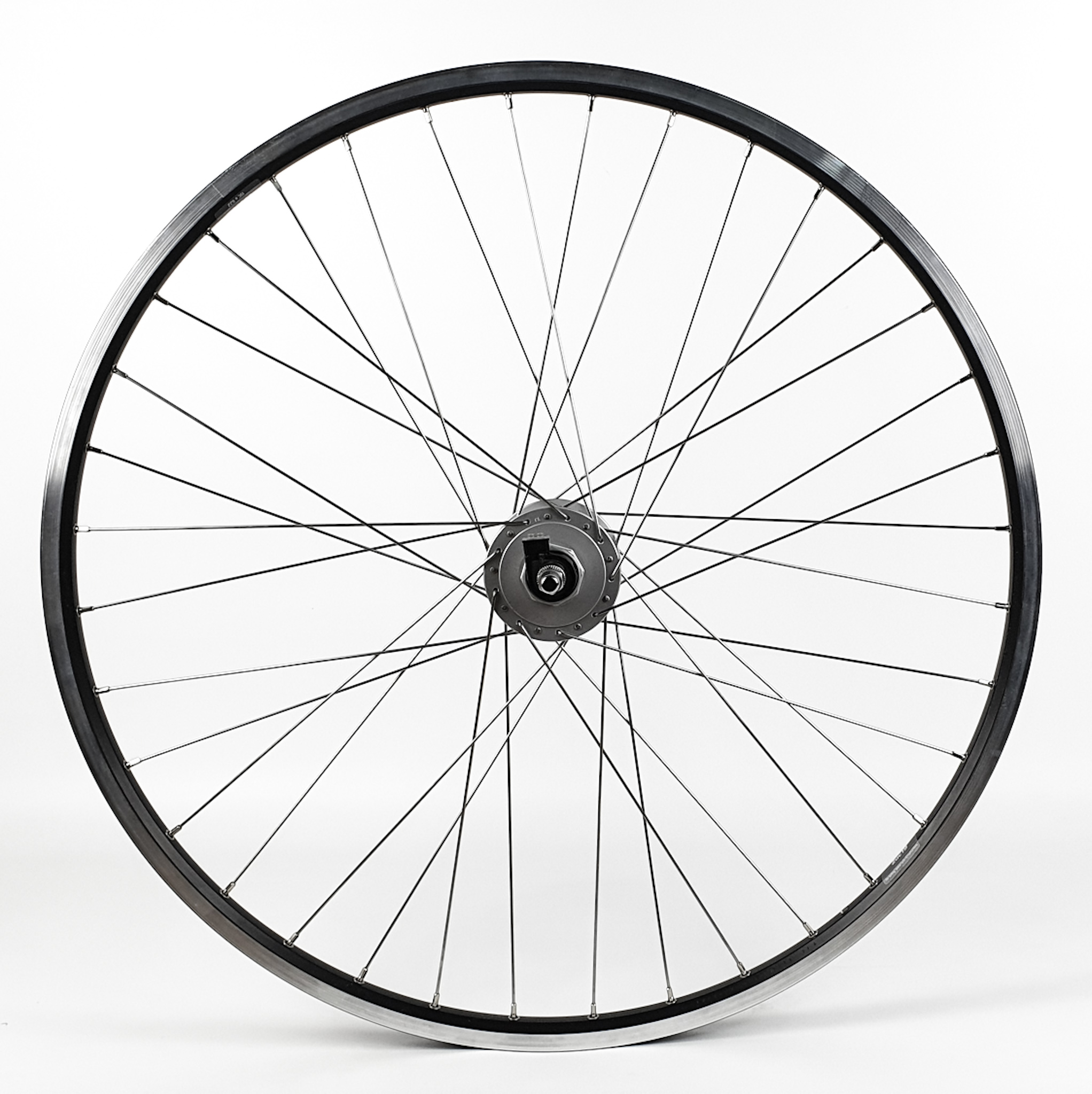 28" Shimano DH-C3000-3N Nabendynamo/Zac19 Vorderrad schwarz/silber